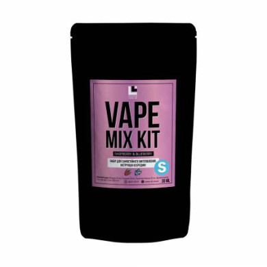 Набір для самозамісу Vape Mix Kit - Raspberry Blueberry 30ml 25mg - фото 1