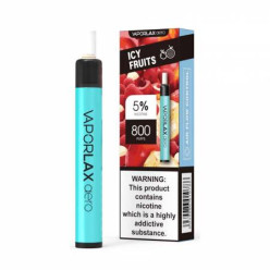 Одноразова Pod система Vaporlax - Aero 800 = Icy Fruits = 500mah 50mg