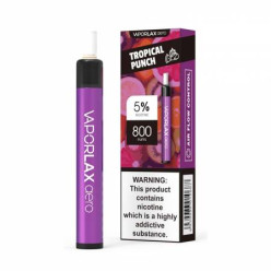 Одноразова Pod система Vaporlax - Aero 800 = Tropical Punch = 500mah 50mg