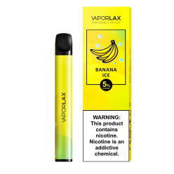 Одноразова Pod система Vaporlax - Mate Disposable Pod Device 50 мг (Banana Ice)