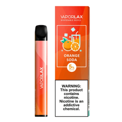 Одноразова Pod система Vaporlax - Mate Disposable Pod Device 50 мг (Orange Soda)