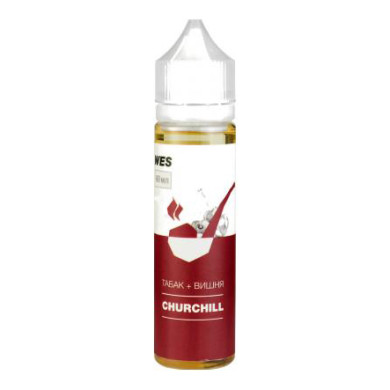 Рідина для електронних сигарет WES - Churchill 1 mg 60 ml - фото 1