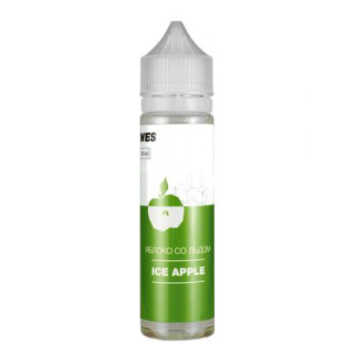 Рідина для електронних сигарет WES - Ice Apple 1 mg 60 ml - фото 1