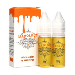 Жидкость Wick&Wire by Maxology Salt - Coco Tob 50mg 15ml (2шт)