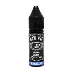 Жидкость WTF ? Salt - WOW Berry Cheesecake 15 ml 50 mg Жидкость WTF ? Salt - WOW Berry Cheesecake 15 ml 50 mg