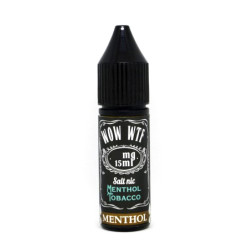 Жидкость WTF ? Salt - WOW Menthol Tobacco 15 ml 50 mg Жидкость WTF ? Salt - WOW Menthol Tobacco 15 ml 50 mg