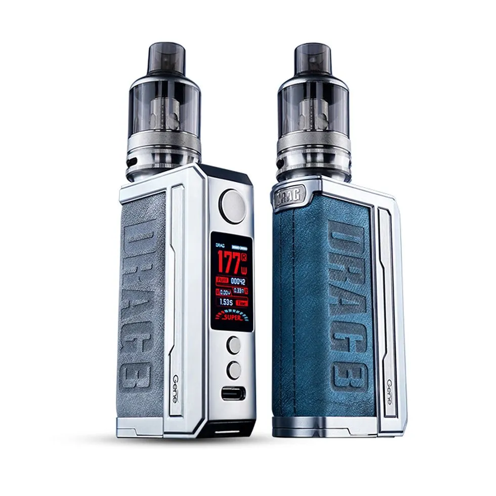 Voopoo - Drag 3 with TPP Tank Kit (Smoky Grey) Фото-1
