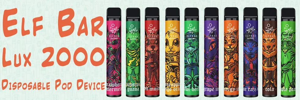 Одноразові Pod системи Elf ​​Bar Lux 2000