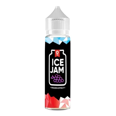 Жидкость для электронных сигарет Ice Jam - Purple Grape 0 mg 60 ml - фото 1