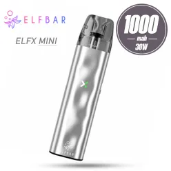 Под система Elf Bar - ELFX Mini Pod Kit 1000mah (Silver)