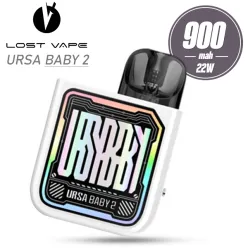 Pod система Lost Vape - Ursa Baby 2 Pod Kit 900mah (Tech White Fancy Maze)