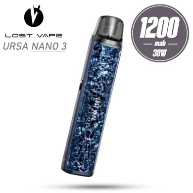 Под система Lost Vape - Ursa Nano 3 Pod Kit 1200mah (Glacial Blue) - фото 1