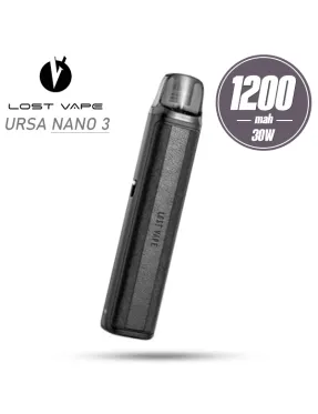 Под система Lost Vape - Ursa Nano 3 Pod Kit 1200mah (Twill Black)
