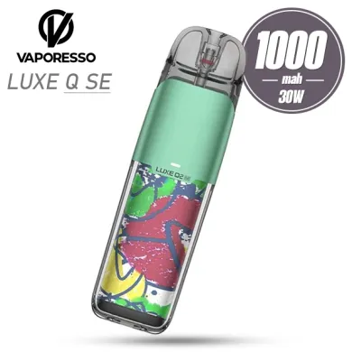 Pod система Vaporesso - LUXE Q2 SE Pod Kit 1000mah (Abstract Green) - фото 1
