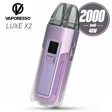 Pod система Vaporesso - LUXE X2 Pod Kit 2000mah (Light Purple) - фото 1