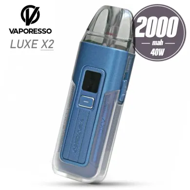 Pod система Vaporesso - LUXE X2 Pod Kit 2000mah (Navy Blue) - фото 1