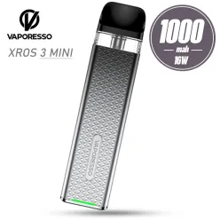 Под система Vaporesso - XROS 3 Mini 1000mah (Icy Silver)
