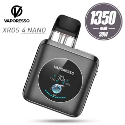 Под система Vaporesso - XROS 4 Nano Pod Kit 1350mah (Graphite Black)
