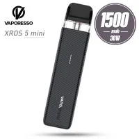 Под система Vaporesso - XROS 5 Mini Pod Kit 1500mah (Carbon Black)