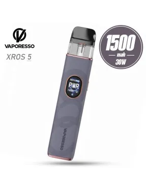Под система Vaporesso - XROS 5 Pod Kit 1500mah (Grey Leather)