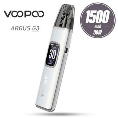 Pod система VooPoo - Argus G3 Pod Kit 1500mah (Pearl White) - фото 1