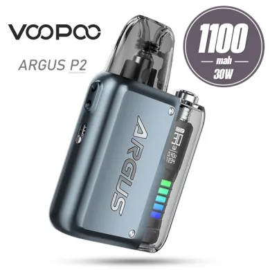 Pod система VooPoo - Argus P2 Pod Kit 1100mah (Titanium Grey) - фото 1