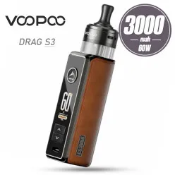 Под система VooPoo - Drag S3 Pod Kit 3000mah (Brown)