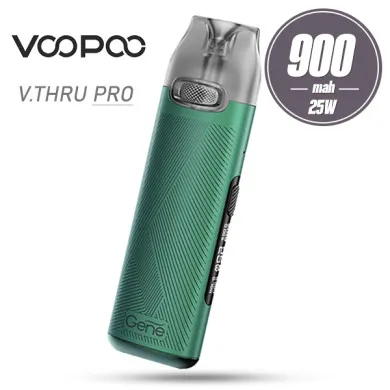 Pod система VooPoo - V.THRU Pro Pod Kit 900mah (Green) - фото 1