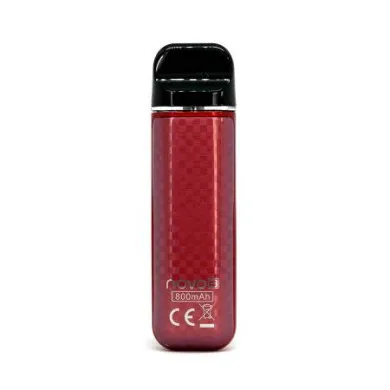Под система Smok - Novo 3 Pod Starter Kit 300mah (Red Carbon Fiber) - фото 1