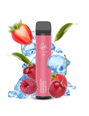 Одноразка Elf Bar - 1500 (Strawberry Raspberry Cherry Ice) 850mAh 50mg