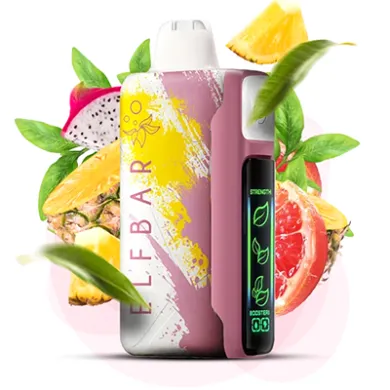 Одноразка Elf Bar - Nic King 30000 (Pineapple Dragonfruit Grapefruit) ⟳⚡ 850mAh 50mg - фото 1