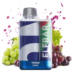 Одноразовый под Elf Bar - TE6000 (Grape) ⟳⚡ 550mAh 50mg