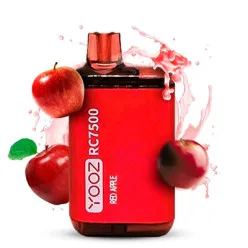 Одноразка YooZ - 7500 (Red Apple) ⟳⚡650mAh 50mg