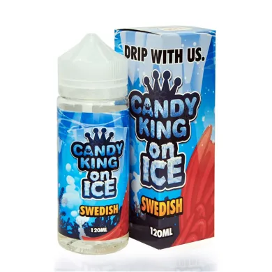 Жидкость для электронных сигарет Candy King - ON ICE - Swedish 3 mg 100 ml  - фото 1