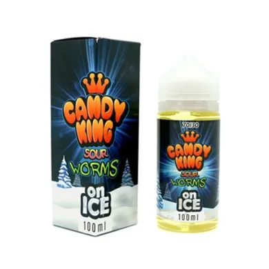 Рідина для електронних сигарет Candy King - Sour Worms 3 mg 100 ml - фото 1