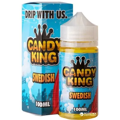 Рідина для електронної сигарети Candy King - Swedish 3 mg 100 ml - фото 1
