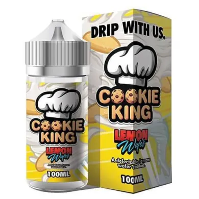 Рідина для електронних цигарок Cookie King - Lemon Wafer 3 mg 100 ml - фото 1