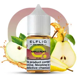 Рідина ELFLIQ Nic Salts - Apple Pear 30ml 50mg