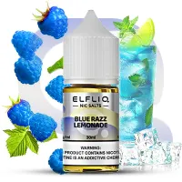 Жидкость ELFLIQ Nic Salts - Blue Razz Lemonade 30ml 50mg