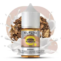 Жидкость ELFLIQ Nic Salts - Snoow Tobacco 30ml 50mg