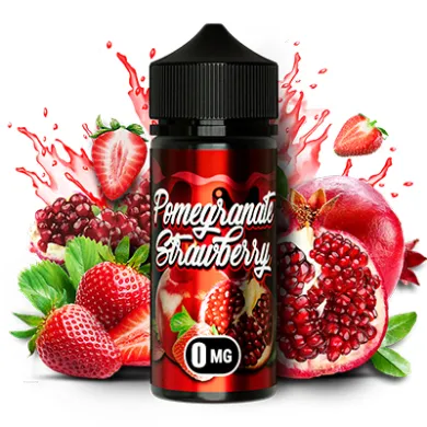 Жидкость Flamingo - Pomegranate Strawberry 100ml 0mg - фото 1