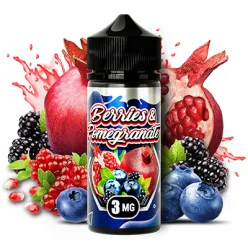 Жидкость Marvellous - Berries Pomegranate 100ml 0mg + никобустер 3mg