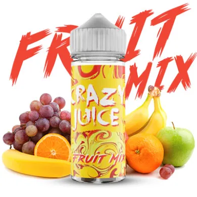 Жидкость для электронных сигарет Crazy Juice - Fruit Mix 120ml 0mg - фото 1