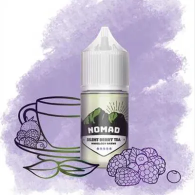 Жидкость для электронных сигарет на основе солевого никотина Nomad - Silent Berry Tea Salt 30ml 50mg - фото 1