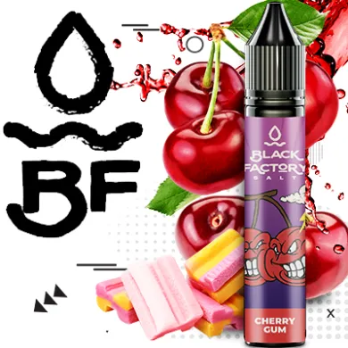 Жидкость Black Factory - Cherry Gum 30ml 25mg - фото 1