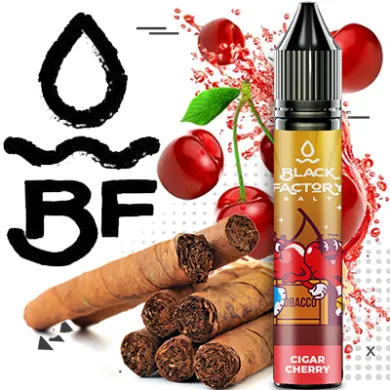 Жидкость Black Factory - Cigar Cherry 30ml 25mg - фото 1