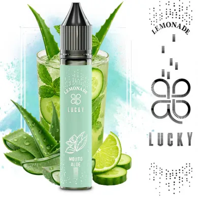 Рідина Lucky - Mojito Aloe Cucumber lemonade 30ml 50mg - фото 1