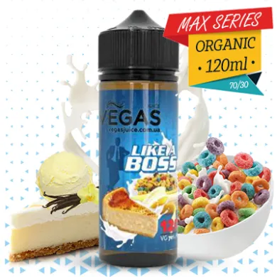 Жидкость для электронных сигарет Vegas - Like a Boss 120ml 0mg - фото 1