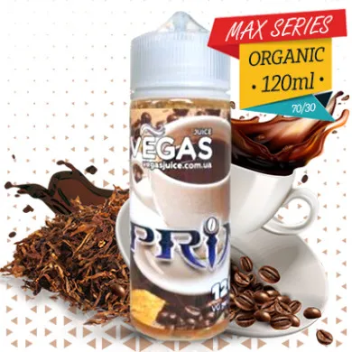 Жидкость для электронных сигарет Vegas - Prime 120ml 0mg - фото 1