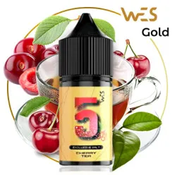 Жидкость WES - Gold { 5 } Cherry Tea 30ml 25mg